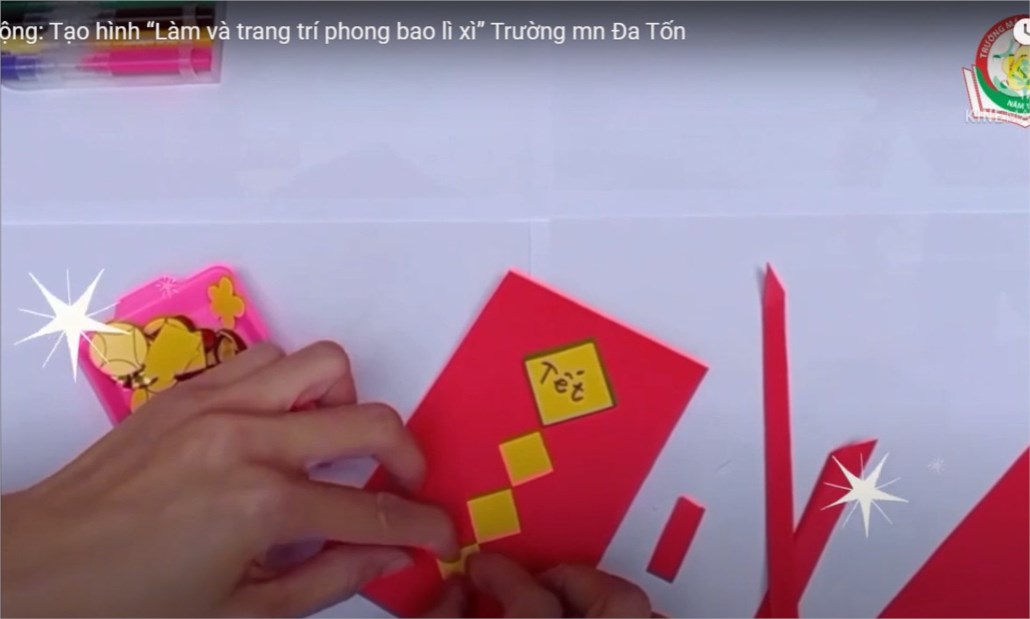 Tạo hình   Trang trí bao lì xì  - Giáo viên: Lê Thị Nhã